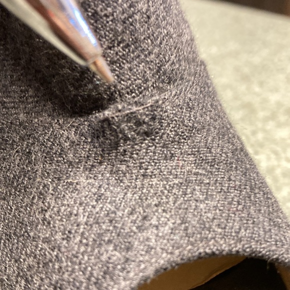 Christian Louboutin Deroba Platform Wedge Peep-toe Gray Espadrille - Picture 13 of 13